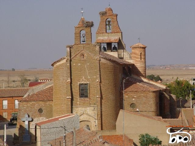 Santa María del Moral Church on the north side
