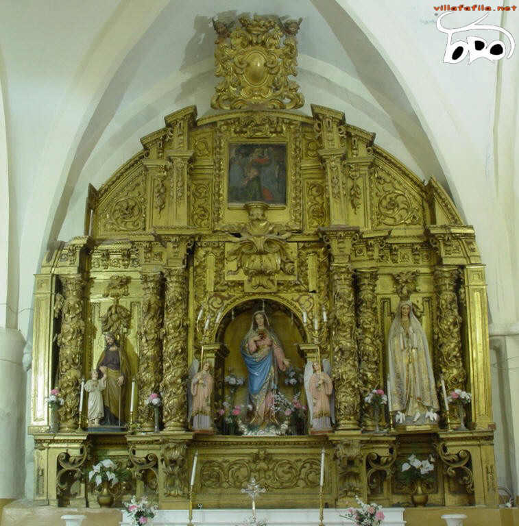 Altarpiece, today called the Heart of Mary