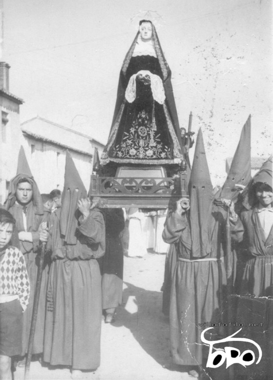 Virgen María a mitad de 1960
